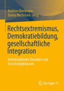 Cover-Bild zum Titel 'Rechtsextremismus, Demokratiebildung, gesellschaftliche Integration' von ''