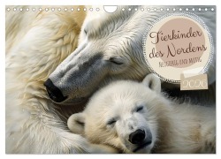 Cover-Bild zum Titel 'Tierkinder des Nordens (Wandkalender 2026 DIN A4 quer), CALVENDO Monatskalender' von 'Daniela Tapper'