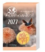 Cover-Bild zum Titel 'Ein Jahr voller Achtsamkeit Abreißkalender 2027 - Abreißkalender 2027 mit täglichen Impulsen & Mantras' von 'Jutta Vogt-Tegen'