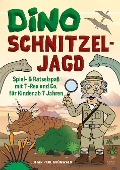 Cover-Bild zum Titel 'Dino Schnitzeljagd Spiel - Auf Schatzsuche mit Dinosauriern in der Urzeit' von 'Julian Paul Grünwald'