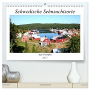 Cover-Bild zum Titel 'Schwedische Sehnsuchtsorte (hochwertiger Premium Wandkalender 2027 DIN A2 quer), Kunstdruck in Hochglanz' von 'Anja Thomßen'