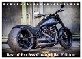 Exklusive Best of Fat Ass Custombike Edition, feinste Harleys mit fettem Hintern (Tischkalender 2024 DIN A5 quer), CALVENDO Monatskalender - Volker Wolf