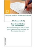 Cover-Bild zum Titel 'Beweisverständnis von Studierenden' von 'Silke Neuhaus-Eckhardt'
