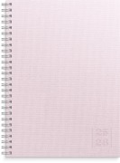 Burde Senator A5 Textil Rosa Schülerkalender 2025/2026 - 