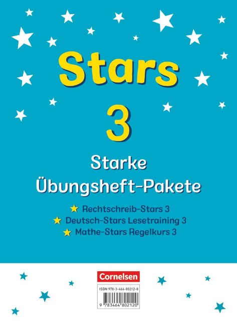 STARS - starke Übungshefte - 3. Schuljahr - Übungshefte im Paket mit Lösungen - 