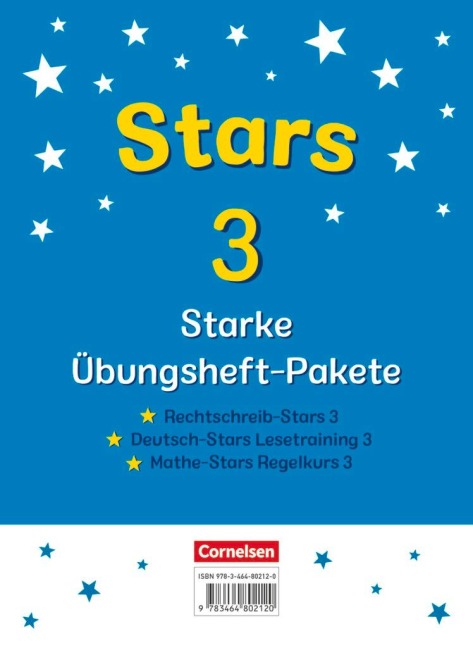 STARS - starke Übungshefte - 3. Schuljahr - Übungshefte im Paket mit Lösungen - 