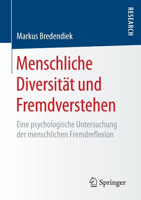 Menschliche Diversität und Fremdverstehen - Markus Bredendiek