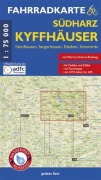 Cover-Bild zum Titel 'Südharz, Kyffhäuser Fahrradkarte 1 : 75 000' von ''