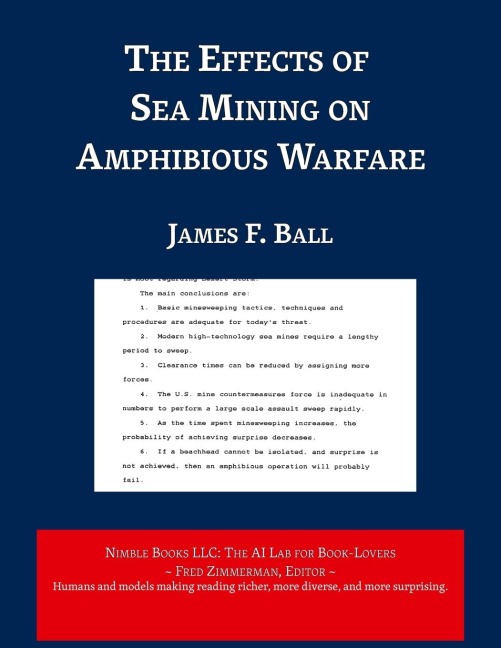 The Effects of Sea Mining on Amphibious Warfare - James F Ball