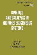 Cover-Bild zum Titel 'Kinetics and Catalysis in Microheterogeneous Systems' von ''