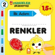 Cover-Bild zum Titel 'Minikler Akademisi Ilk Adim 2 Renkler' von 'Ilona Bakse'