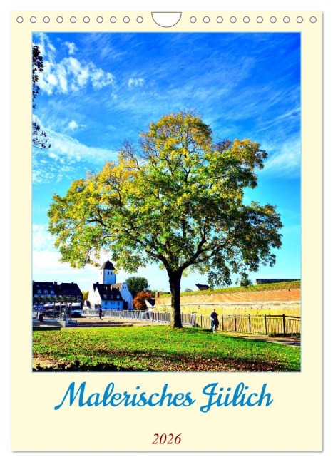 Malerisches Jülich (Wandkalender 2026 DIN A4 hoch), CALVENDO Monatskalender - Henning von Löwis of Menar