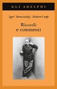 Cover-Bild zum Titel 'Ricordi e commenti' von 'Igor Stravinskij, Robert Craft'