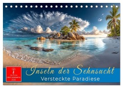 Cover-Bild zum Titel 'Inseln der Sehnsucht - Versteckte Paradiese (Tischkalender 2026 DIN A5 quer), CALVENDO Monatskalender' von 'Roder Roder'