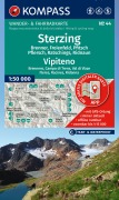 Cover-Bild zum Titel 'KOMPASS Wanderkarte 44 Sterzing / Vipiteno 1:50.000' von ''