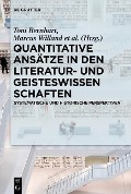 Cover-Bild zum Titel 'Quantitative Ansätze in den Literatur- und Geisteswissenschaften' von ''