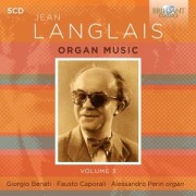 Cover-Bild zum Titel 'Langlais:Organ Music,Volume 3' von 'Giorgio/Caporali Benati'