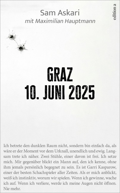Graz, 10. Juni 2025 - Sam Askari