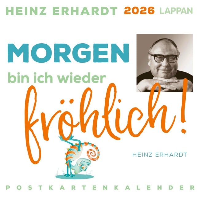 Heinz Erhardt Postkartenkalender 2026 - Heinz Erhardt