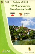 Cover-Bild zum Titel 'Wanderkarte 1:25000 Horb am Neckar' von ''