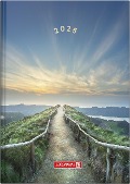 Brunnen 1079515035 Buchkalender Modell 795 (2025) "Mountain Trail"| 1 Seite = 1 Tag| A5| 352 Seiten| Grafik-Einband| bunt - 