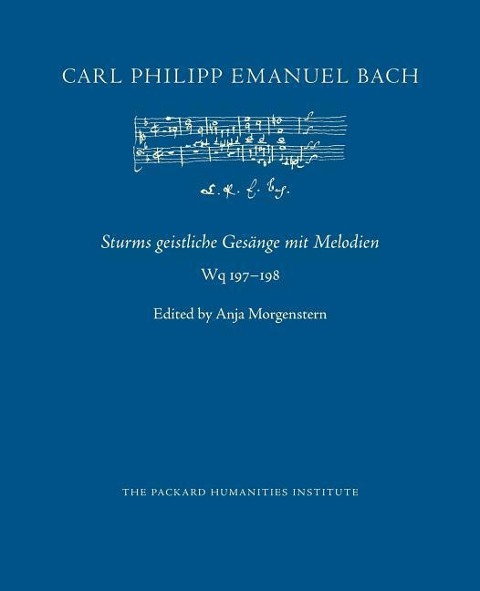 Sturms geistliche Gesänge mit Melodien, Wq 197-198 - Carl Philipp Emanuel Bach