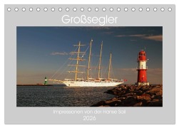Cover-Bild zum Titel 'Großsegler (Tischkalender 2026 DIN A5 quer), CALVENDO Monatskalender' von 'Thomas Deter'