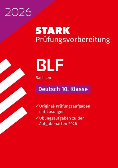 STARK Deutsch 10. Klasse - BLF Gymnasium 2026 Sachsen - Prüfungsvorbereitung - 