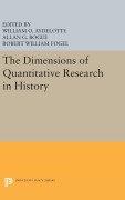 Cover-Bild zum Titel 'The Dimensions of Quantitative Research in History' von 'William O. Aydelotte, Robert William Fogel, Allan G. Bogue'