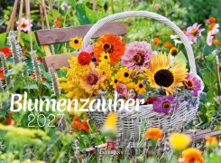 Cover-Bild zum Titel 'Blumenzauber Kalender 2027' von 'Ackermann Kunstverlag GmbH'