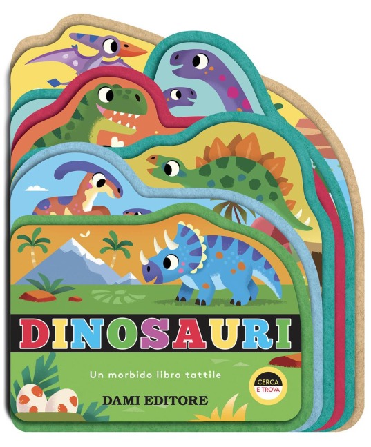 Dinosauri. Un morbido libro tattile - Sarah Lock