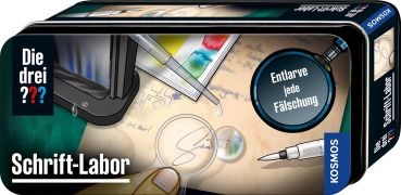 Cover-Bild zum Titel 'Die drei ??? Schrift-Labor' von ''