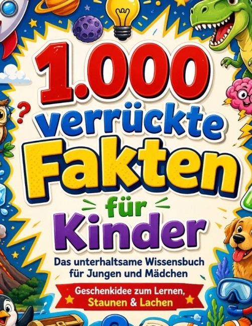 1.000 verrückte Fakten für Kinder - Dominik Mikulaschek