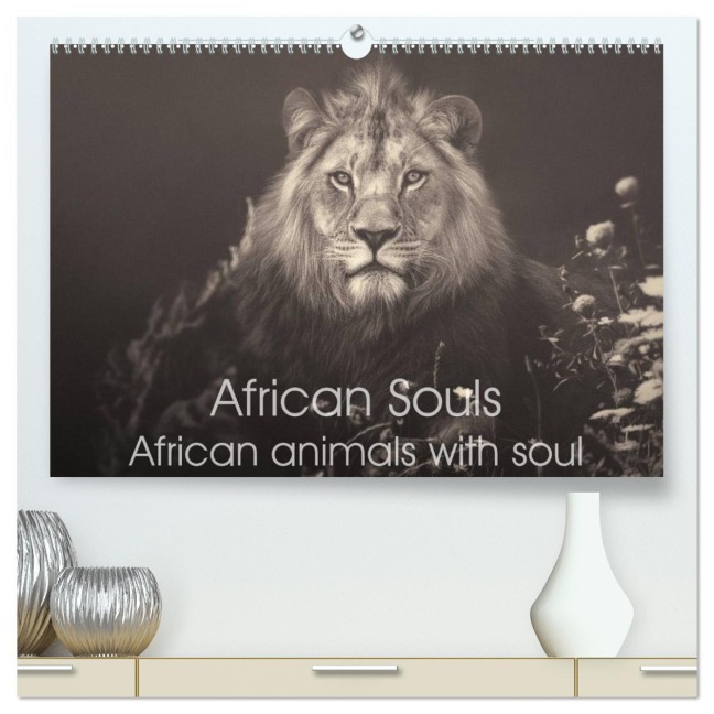 African Souls African animals with soul (High Quality Premium Wall Calendar 2026 DIN A2 landscape),CALVENDO 12 Month Wall Calendar - Manuela Kulpa
