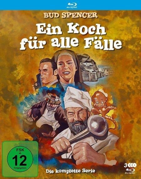 Bud Spencer - Die Fälle des Kochs - Walter Lupo, Carlotta Ercolino, Giuseppe Pedersoli, Aldo De Scalzi, Pivio