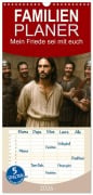 Cover-Bild zum Titel 'Familienplaner 2026 - Mein Friede sei mit euch mit 5 Spalten (Wandkalender, 21 x 45 cm) CALVENDO' von 'Kerstin Waurick'