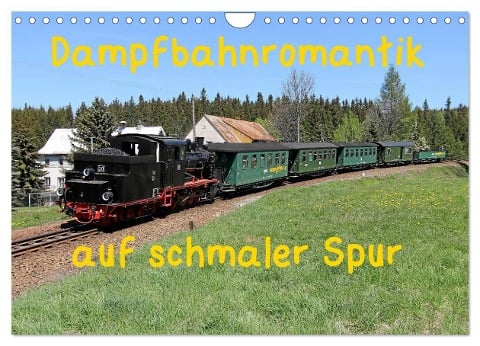 Dampfbahnromantik auf schmaler Spur (Wandkalender 2025 DIN A4 quer), CALVENDO Monatskalender - André Bujara