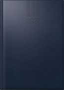 Cover-Bild zum Titel 'rido/idé 7028903387 Buchkalender Mod. ROMA 1 2027 A5, Kunststoff, dunkelblau' von ''