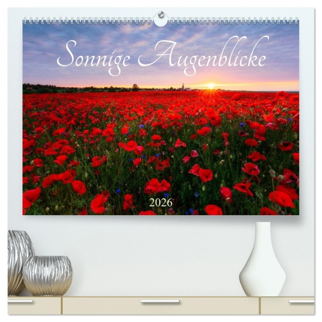 Sonnige Augenblicke (hochwertiger Premium Wandkalender 2026 DIN A2 quer), Kunstdruck in Hochglanz - Daniela Beyer (Moqui)