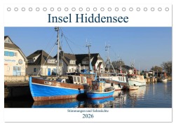 Insel Hiddensee - Stimmungen und Sehnsüchte (Tischkalender 2026 DIN A5 quer), CALVENDO Monatskalender - Holm Anders