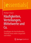 Cover-Bild zum Titel 'Häufigkeiten, Verteilungen, Mittelwerte und Co.' von 'Rüdiger Stegen'