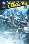 Cover-Bild zum Titel 'Justice League von Geoff Johns (Deluxe Edition)' von 'Geoff Johns, Patrick Zircher, Joe Prado, Daniel Sampere, Jim Lee'