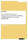 Eine kritische Würdigung der Vorratsbewertung nach IFRS im Kontrast zur Bilanzierung nach deutschem Handelsrecht - Luca Kühn