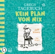 Cover-Bild zum Titel 'Gregs Tagebuch 18 - Kein Plan von nix' von 'Jeff Kinney'