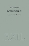 Cover-Bild zum Titel 'Systemtheorien' von 'Bernd Zeller'