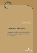 Cover-Bild zum Titel 'L'influence (in)visible' von 'Benjamin Biard'