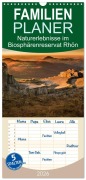 Cover-Bild zum Titel 'Familienplaner 2026 - Naturerlebnis im Biosphärenreservat Rhön mit 5 Spalten (Wandkalender, 21 x 45 cm) CALVENDO' von 'Manfred Hempe'