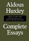 Cover-Bild zum Titel 'Complete Essays' von 'Aldous Huxley'