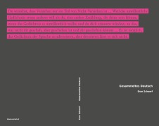 Cover-Bild zum Titel 'Gesammeltes Deutsch' von 'Eran Schaerf'