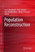 Cover-Bild zum Titel 'Population Reconstruction' von ''